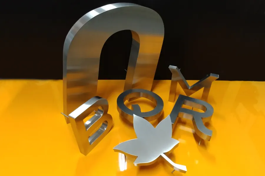 Letras Acero Inoxidable