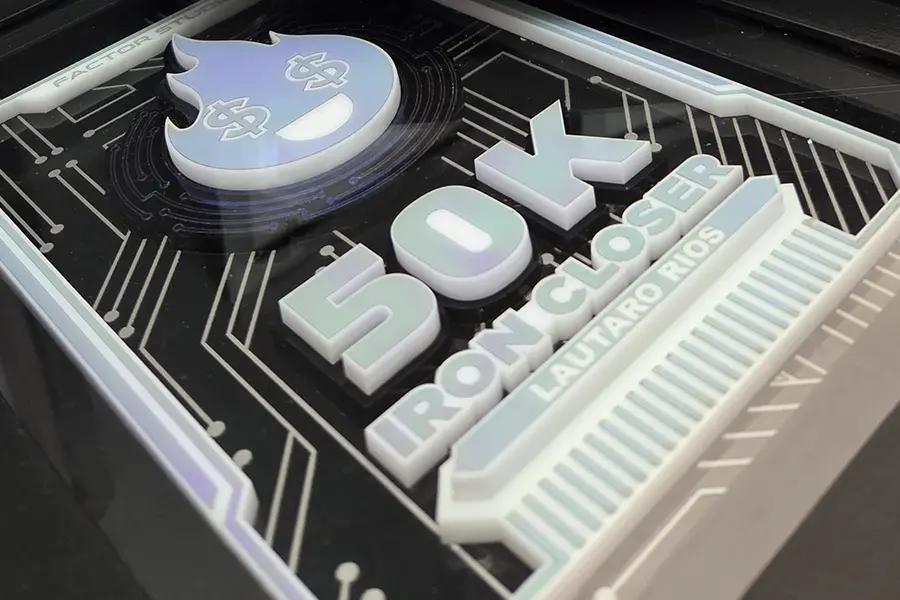 Placas Premiación FACTOR STUDIOS